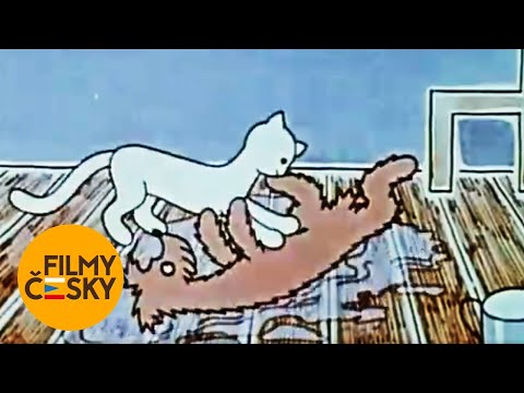 Jak pejsek s kočičkou myli podlahu | Režie: Eduard Hofman