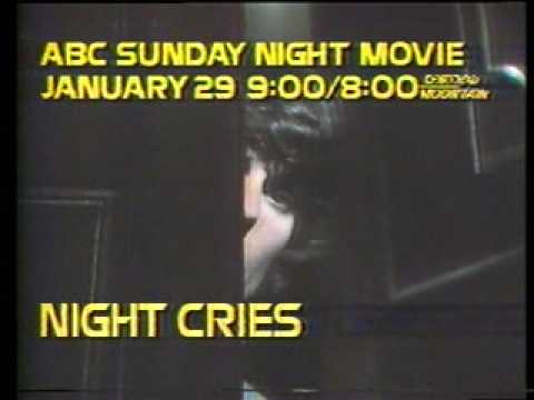 ABC Sunday Night Movie promo Night Cries 1978
