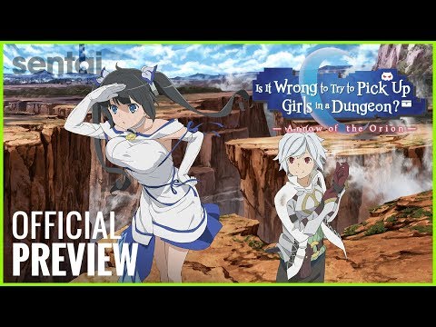 DanMachi Arrow of the Orion Trailer
