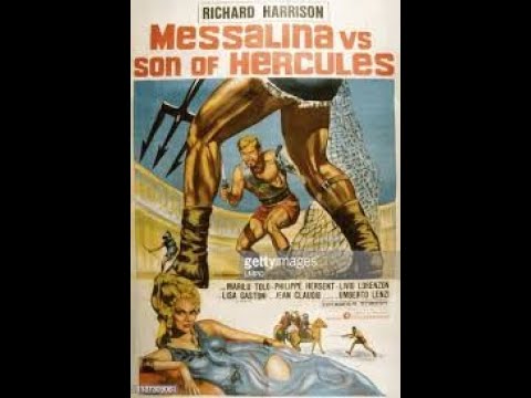 MESSALINA against the SON OF HERCULES, trailer. 1964.  Richard Harrison.