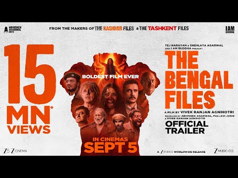 THE BENGAL FILES Official Trailer | Vivek Agnihotri | Abhishek A | Pallavi J | Zee Studios | 5 Sept