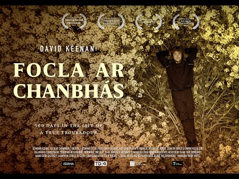 Focla ar Chanbhás - David Keenan - Words on Canvas - new documentary film COMING SOON
