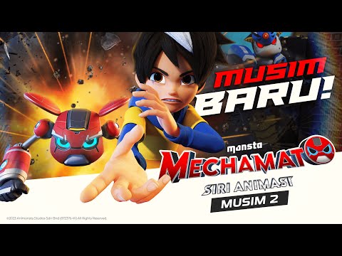 Trailer | Mechamato Siri Animasi - Musim 2 | Netflix & YouTube