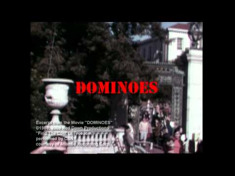 ‪Crosby, Stills, Nash and Young "Find the Cost of Freedom" a scene from the film "Dominoes"‬