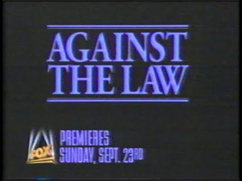 FOX Promo for "Against the Law" From 1990