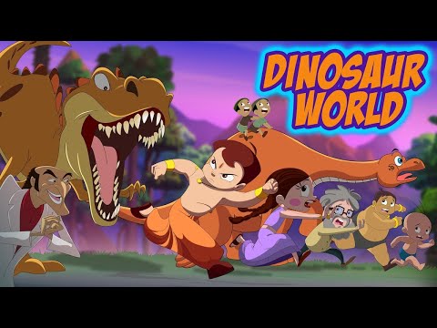 Chhota Bheem - Danger Zone ⚡| The Dinosaur World🦖 | Adventure Cartoon Movies for Kids
