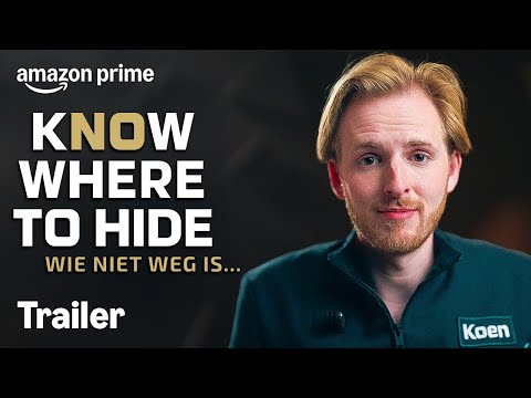 Know Where to Hide: Wie niet weg is… | Officiële Trailer | Prime Video NL
