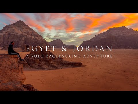 EGYPT & JORDAN: A Solo Backpacking Adventure - Trailer