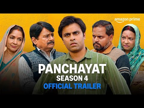 Panchayat Season 4 - Official Trailer | Jitendra Kumar, Neena Gupta, Raghubir Yadav | Prime Video IN