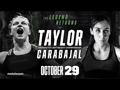 A LEGEND RETURNS 🔥 | Watch Katie Taylor vs. Karen Elizabeth Carabajal Live On DAZN.com