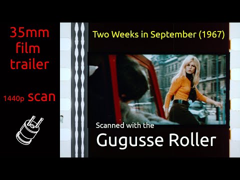 Two Weeks in September (1967) 35mm film trailer, flat hard matte, 1440p