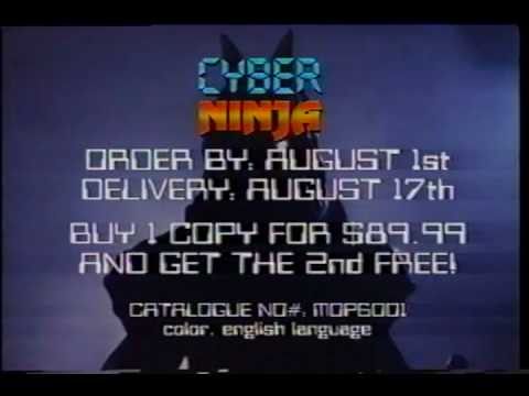 CYBER NINJA (1988)  Fox Lorber Mondo Pop Trailer