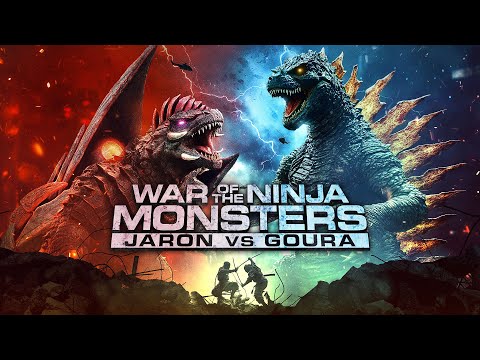 War of the Ninja Monsters Official Movie Trailer Jaron vs Goura Kaiju Godzilla Inspired