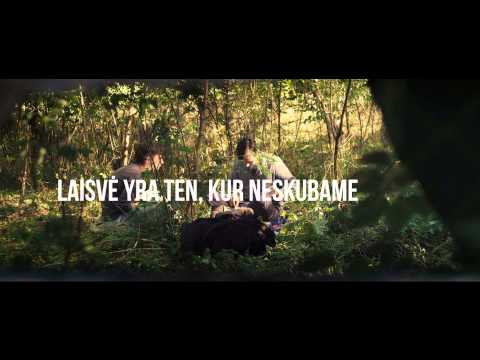 Filmo NESAMASIS LAIKAS kinoteatrinis anonsas