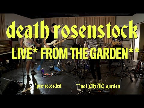 JEFF ROSENSTOCK LIVE* FROM THE GARDEN** OFFICIAL TRAILER!!