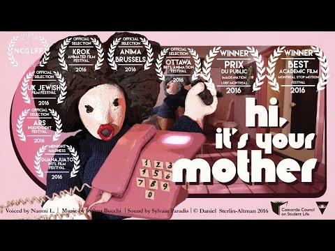 “Hi, It’s Your Mother” - Stop Motion Short Official Trailer (2016)