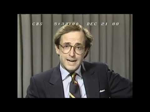 CBS News Clip: Pan Am Flight 103, Lockerbie (December 21, 1988)