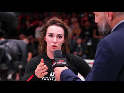 Ffion Davies Post-Match Interview | UFC Fight Pass Invitational 11