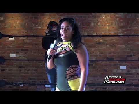 Sonya Strong introduces her Three Month Plan | Women's Wrestling Revolution "Five Year Plan"