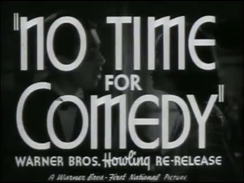 No Time For Comedy (1940) - 1947 Re-Release Theatrical Trailer - (WB - 1940-1947)