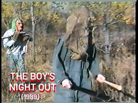 THE BOY'S NIGHT OUT (1989) Official VHS Trailer: Lost SOV Wisconsin Teen Horror Slasher Film
