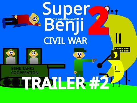 Super Benji  The Animated Movie 2:  Civil War [Trailer 2 ]