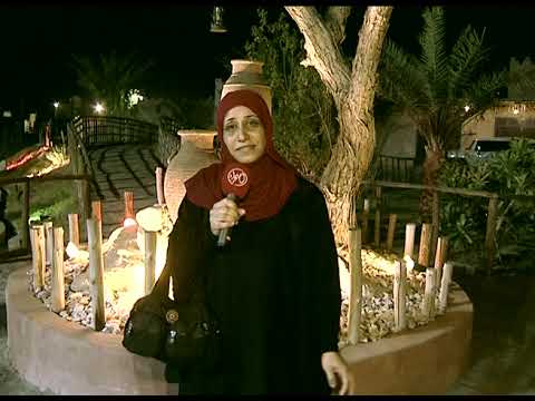 سحر التراث مع الفنانة الاماراتية ايمان حسين -قرية التراث الثقافية بالعين