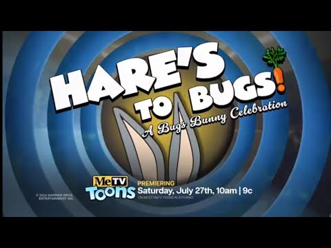 MeTV Toons Hare's To Bugs! A Bugs Bunny Celebration Promo 2024