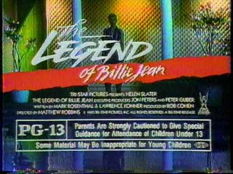 "The Legend of Billie Jean" (1985) TV spot