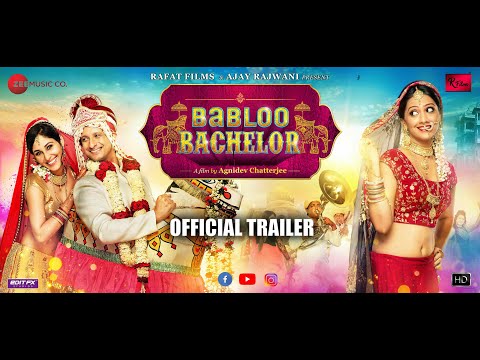 BABLOO BACHELOR I OFFICIAL TRAILER I HD I A musical romantic comedy.