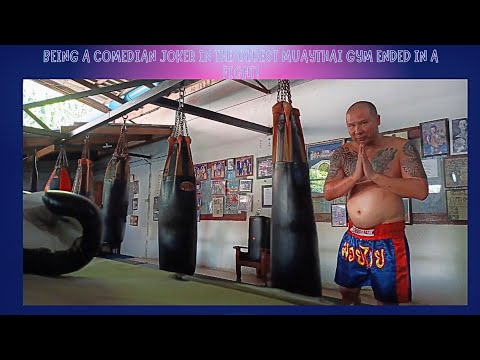 Being a Comedian Joker in the Oldest Muaythai Gym Ended in a Fight! FHD Trailer #muaythai #thailand