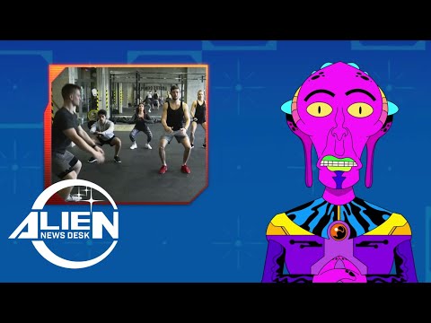 ALIEN NEWS DESK | Shrinking Humans Tease | SYFY
