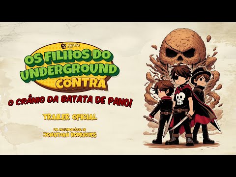 Os Filhos do Underground Contra o Crânio da Batata de Pano - Trailer Oficial
