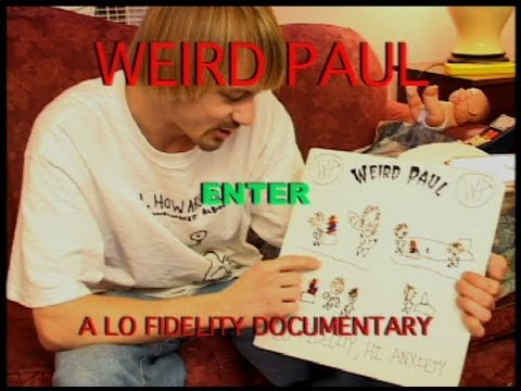 Weird Paul Documentary DVD Weird Paul A Lo Fidelity Documentary Movie 2006
