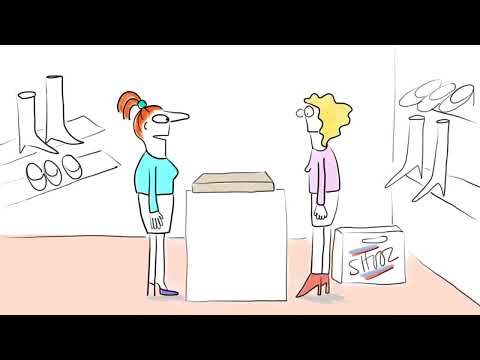 'The Anxious Person and Returning Something to the Shop'. Animated Short Film.