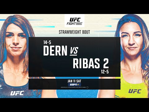 UFC Vegas 101: Dern vs Ribas 2 - January 11th | Fight Promo