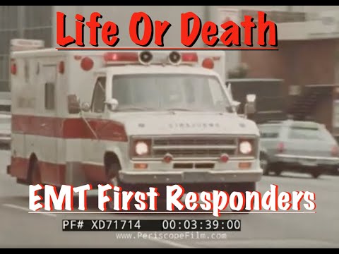 “LIFE OR DEATH – EMT FIRST RESPONDERS”  1970s EMERGENCY MEDICAL TECHNICIAN PROMO FILM  XD71714