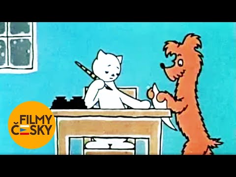 Jak pejsek s kočičkou psali psaní | Režie: Eduard Hofman