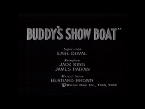 Looney Tunes (1933): Buddy’s Show Boat Intro And Outro