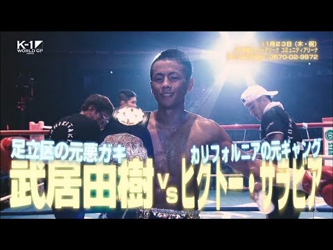 11月23日 K-1 WORLD GP 2017 JAPAN ～初代ヘビー級王座決定トーナメント～ TV-CM3