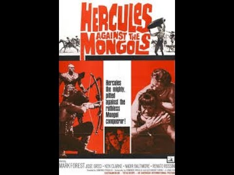 HERCULES AGAINST THE MONGOLS, 1963. Mark Forest. Trailer in English.