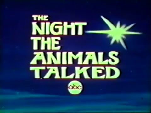 ABC The Night the Animals Talked 1970 promo