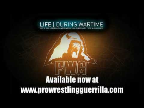 PWG Life During Wartime: World Championship Steel Cage Guerrilla Warfare Match