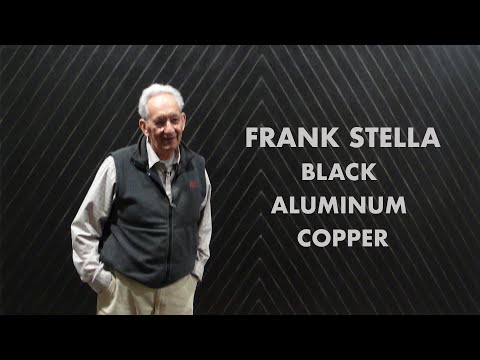 Frank Stella   Black Aluminum Copper - Trailer