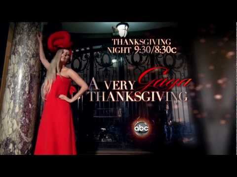 A Very Gaga Thanksgiving Promo