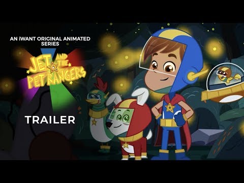 Jet And The Pet Rangers TRAILER | Jet And The Pet Rangers | iWant Original Animated Series
