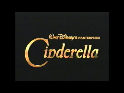 Cinderella - 1995 Masterpiece Collection VHS Trailer #1