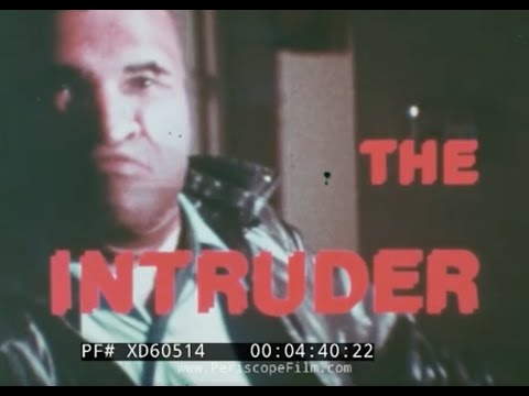 "THE INTRUDER" 1970s SELF DEFENSE & HOME PROTECTION TECHNIQUES SAFETY TRAINING FILM XD60514