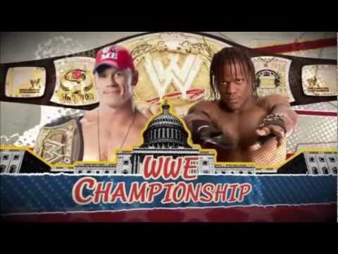 WWE Capitol Punishment 2011 Match Card [HD]