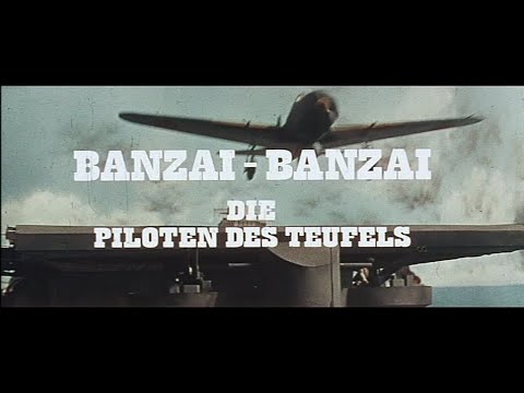 The Storm of the Pacific (1960): German Trailer [Banzai-Banzai - Die Piloten des Teufels]